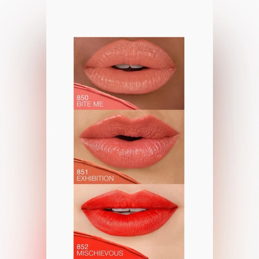 NARS Explicit Exhibition 851 Beige Coral Lipstick 0.13 oz 3.8 g NIB